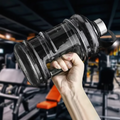 2L Black Gym Bottle – Enhanced