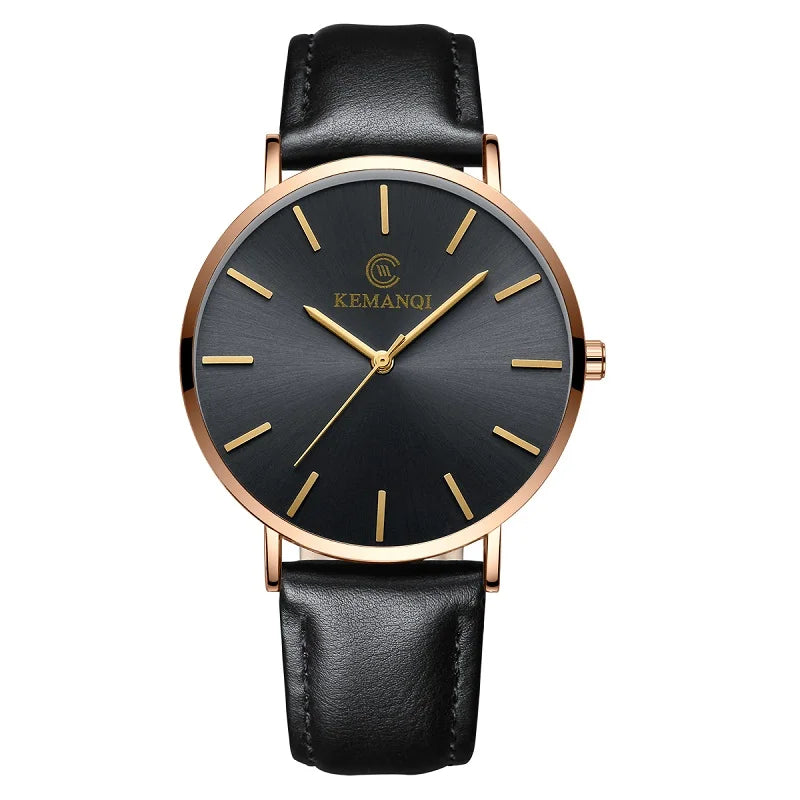 Ultra-Thin Men's Quartz Dress Watch
