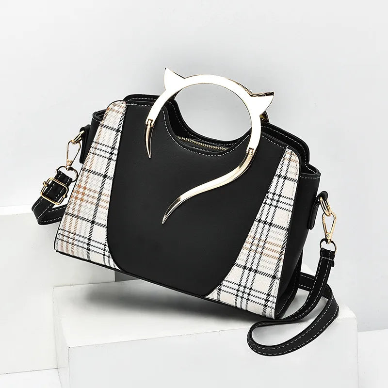 Women's Crossbody Handbag - Black Color - Gisy Accessories