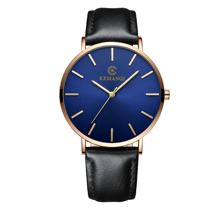 Ultra-Thin Men's Quartz Dress Watch