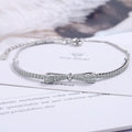 Sterling Silver Bowknot Bracelet