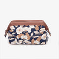 Flamingo Print Cosmetic Bag – Waterproof Canvas Travel Makeup & Toiletry Organizer