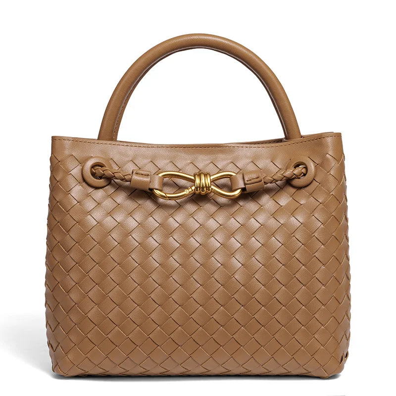 Women's Woven Handbag – Adjustable Shoulder Strap | Crossbody & Handheld
