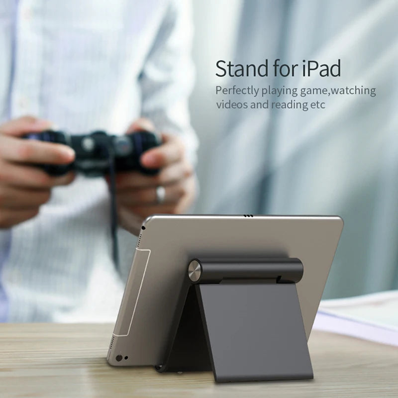 Universal Phone & Tablet Desk Stand – Adjustable Holder for iPhone, Samsung & More