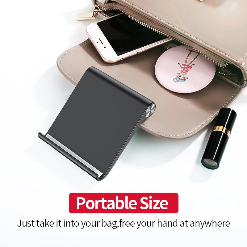 Universal Phone & Tablet Desk Stand – Adjustable Holder for iPhone, Samsung & More