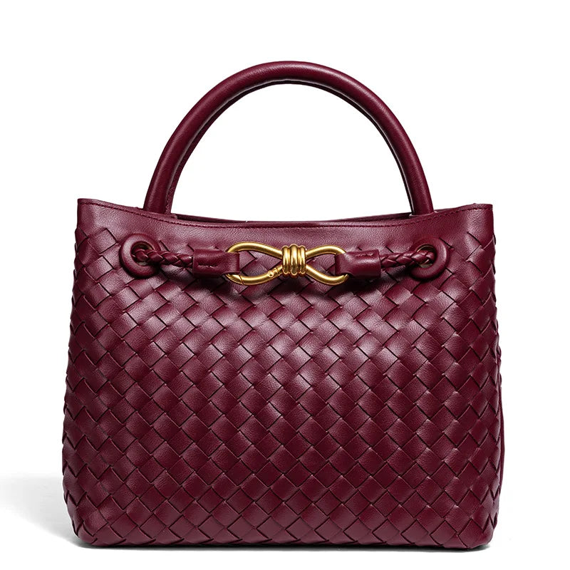 Women's Woven Handbag – Adjustable Shoulder Strap | Crossbody & Handheld