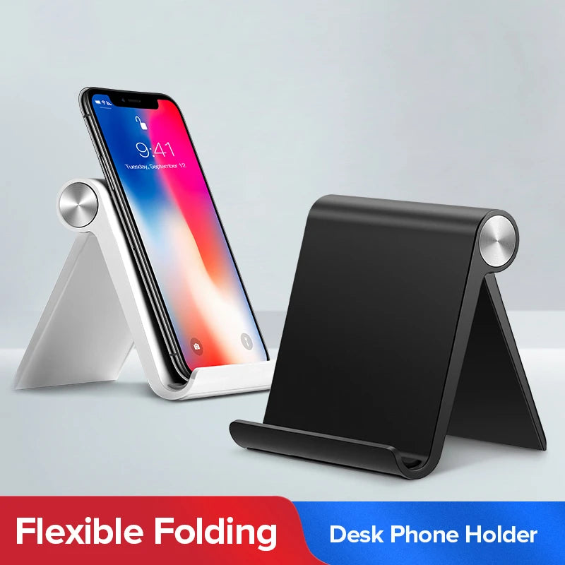 Universal Phone & Tablet Desk Stand – Adjustable Holder for iPhone, Samsung & More