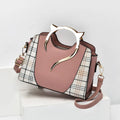 Women's Crossbody Handbag - Pink Color - Gisy Accessories
