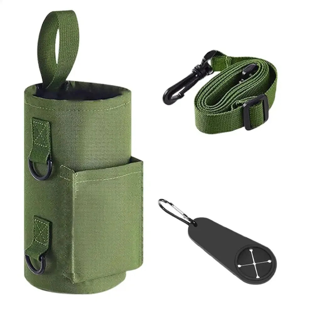 Magnetic Gym Water Bottle Carrier Bag – Non-Slip Portable Sling Holder for Gym & Fitness