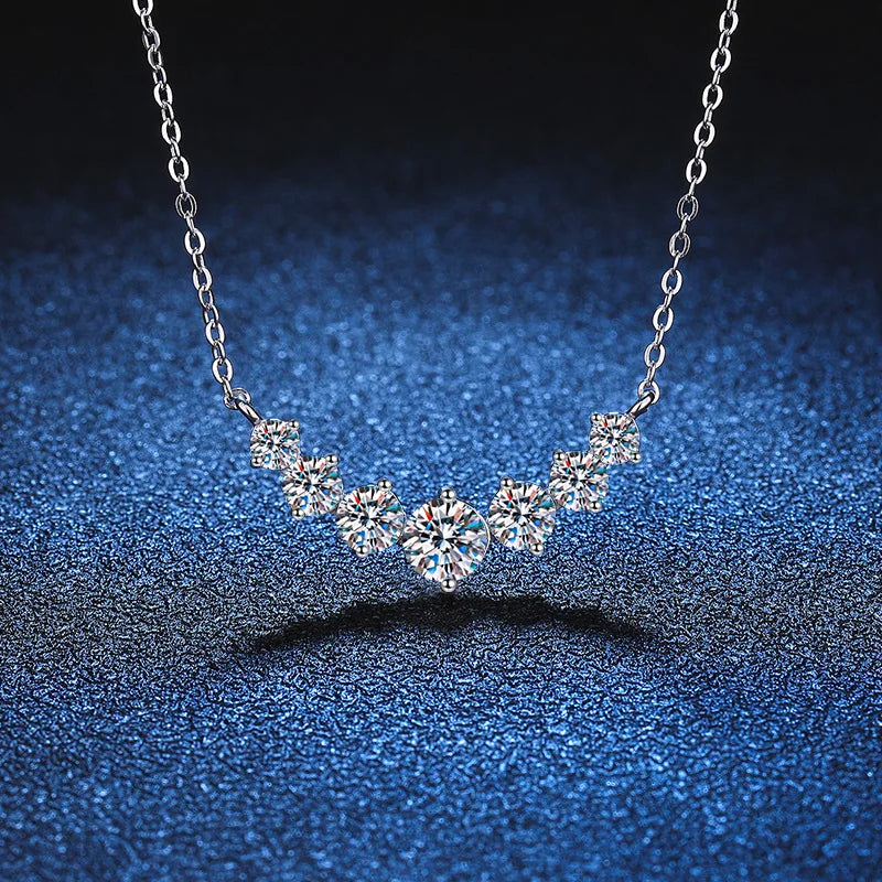 Sterling Silver Circle Pendant Necklace