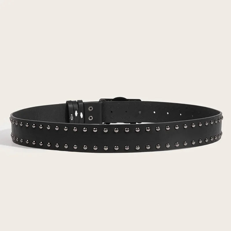 Studded Rivet Belt — Punk Goth Style
