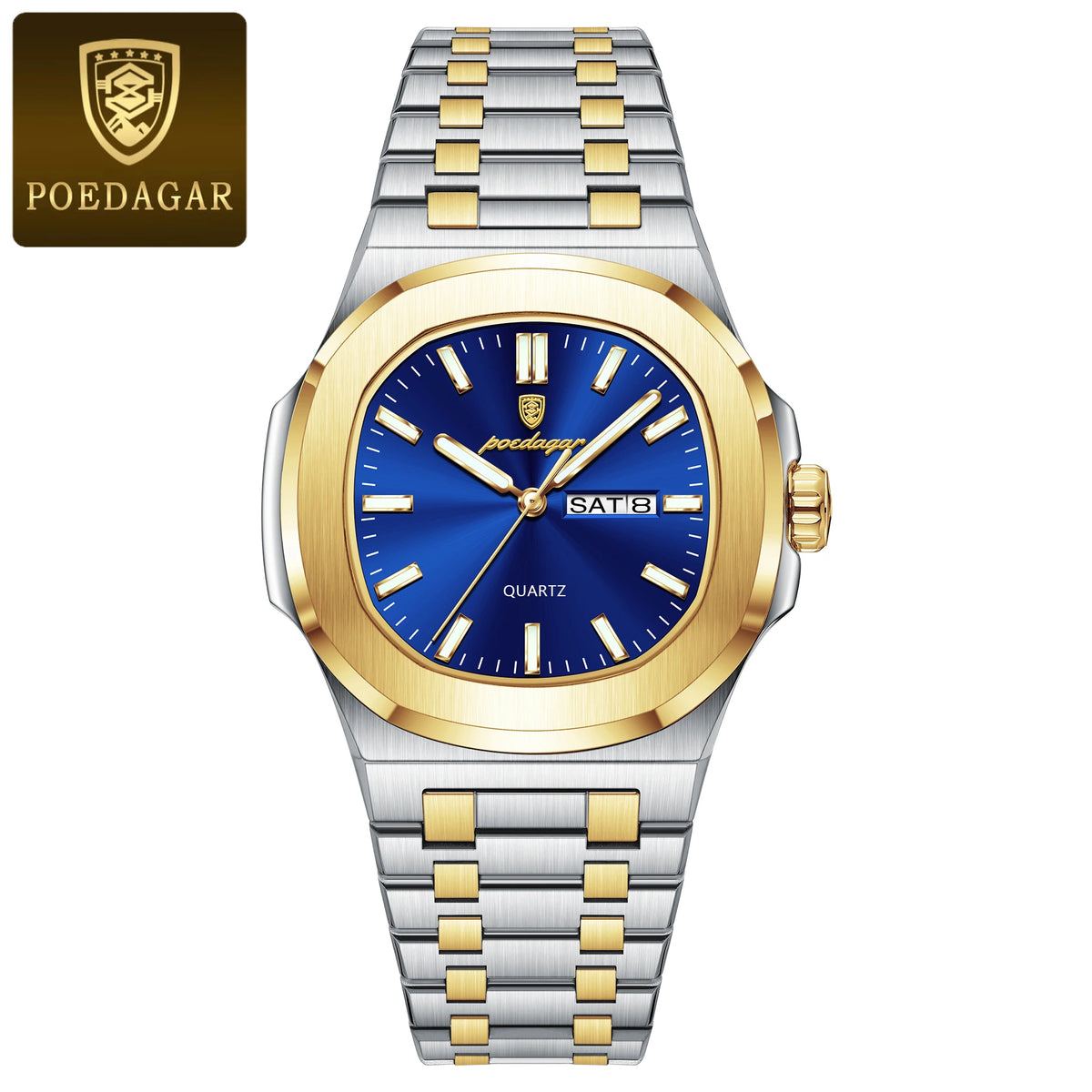 Men's Luxury Square Chronograph Watch