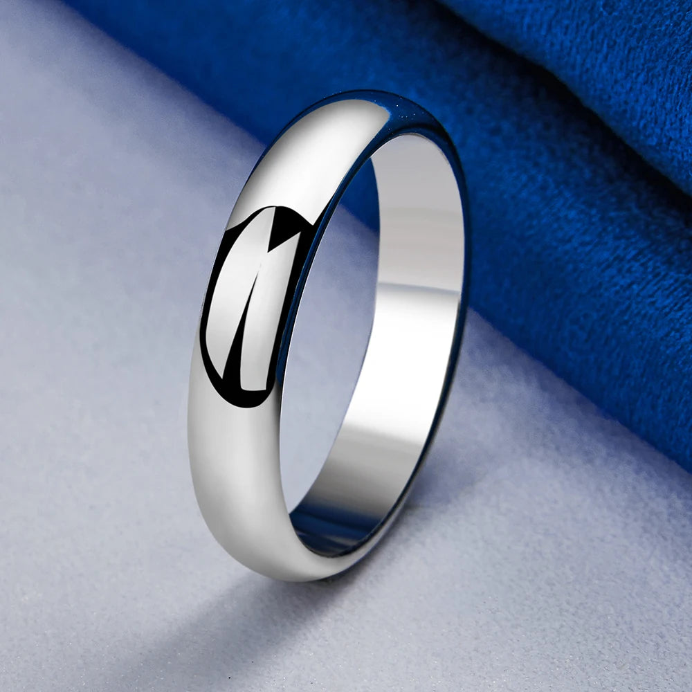 Sterling Silver Polished Band Ring