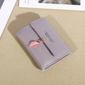 Women's Trifold Wallet – Minimalist PU Coin Purse & Credit Card Holder