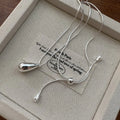 Sterling Silver Drop Necklace