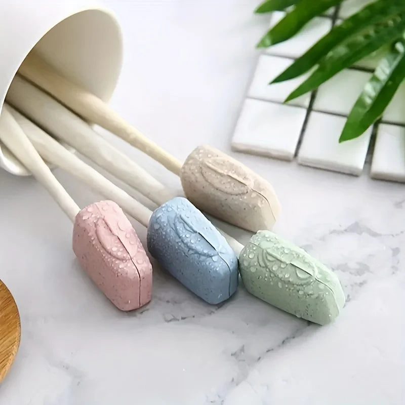 4-Piece Travel Toothbrush Cover Set