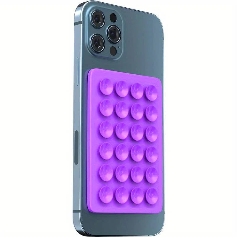 Silicone Suction Phone Holder – Wall Mount Stand