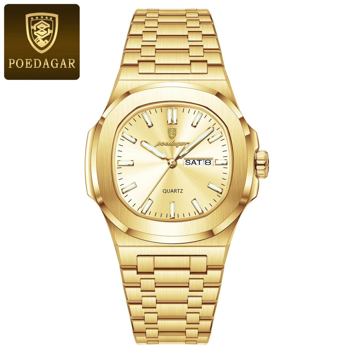 Men's Luxury Square Chronograph Watch