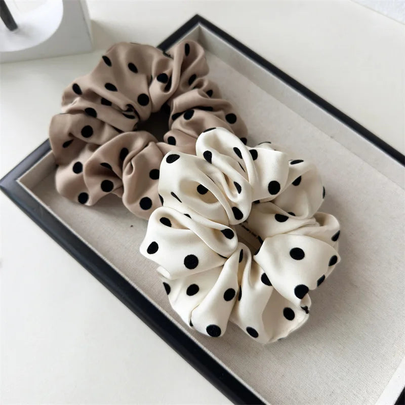 Satin Scrunchies – Korean Style Ponytail Holder