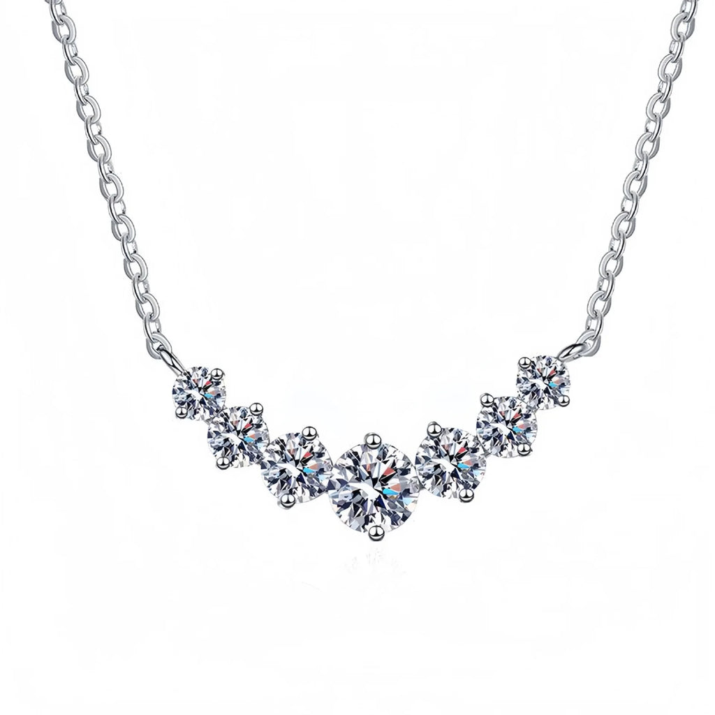 Sterling Silver Circle Pendant Necklace