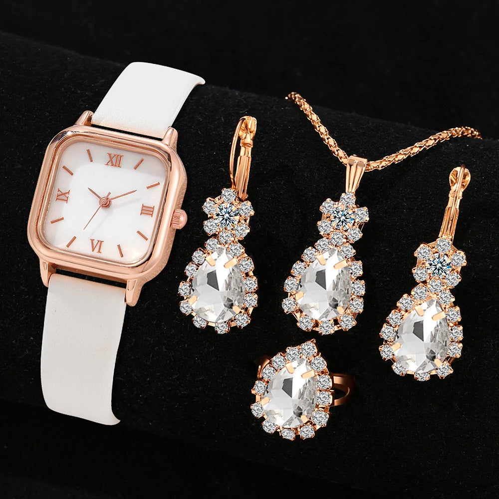 Minimalist Quartz Watch – Leather Strap Fashion Watch for Women & Men