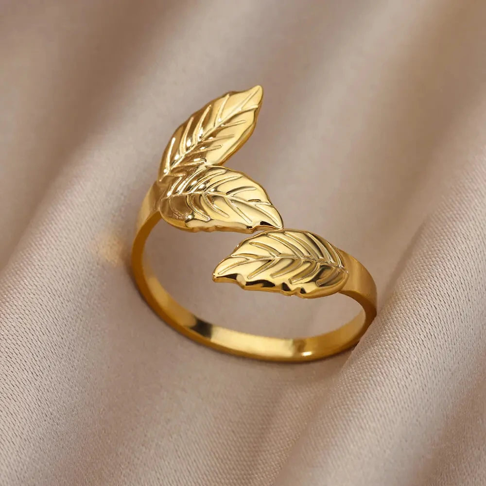 Gold Stainless Steel Ring