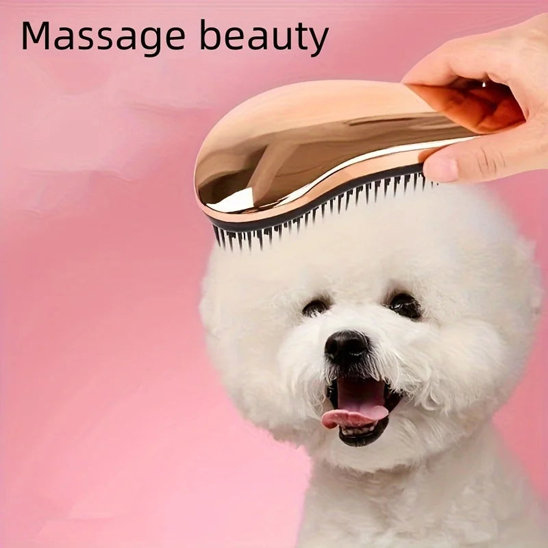 Pet Grooming Brush – Deshedding Undercoat Rake Comb for Dogs & Cats