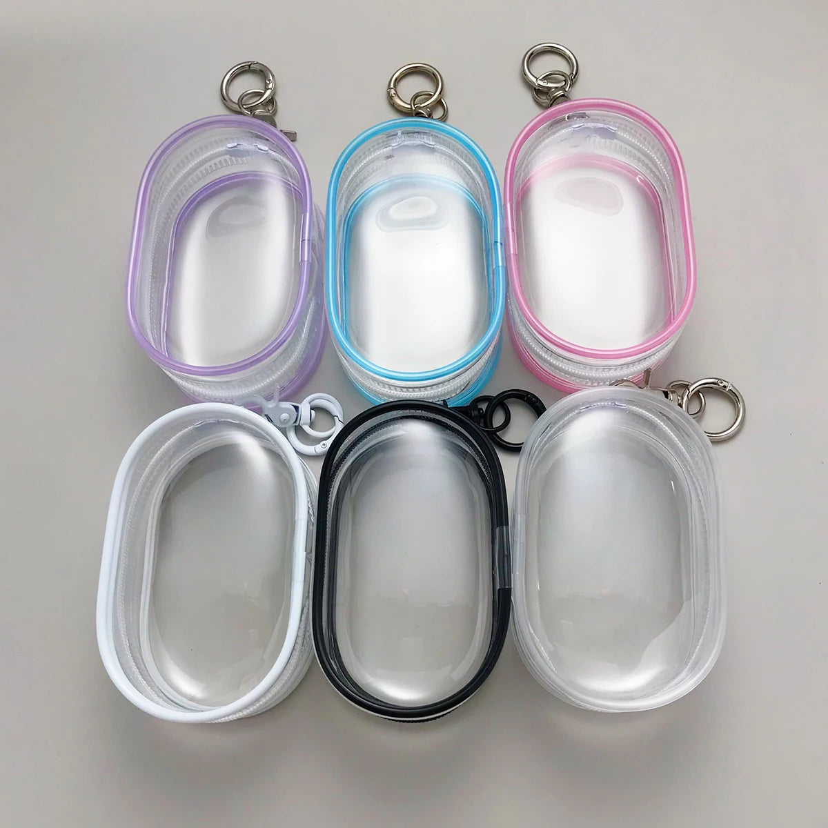PVC Keychain Jewelry Organizer Box