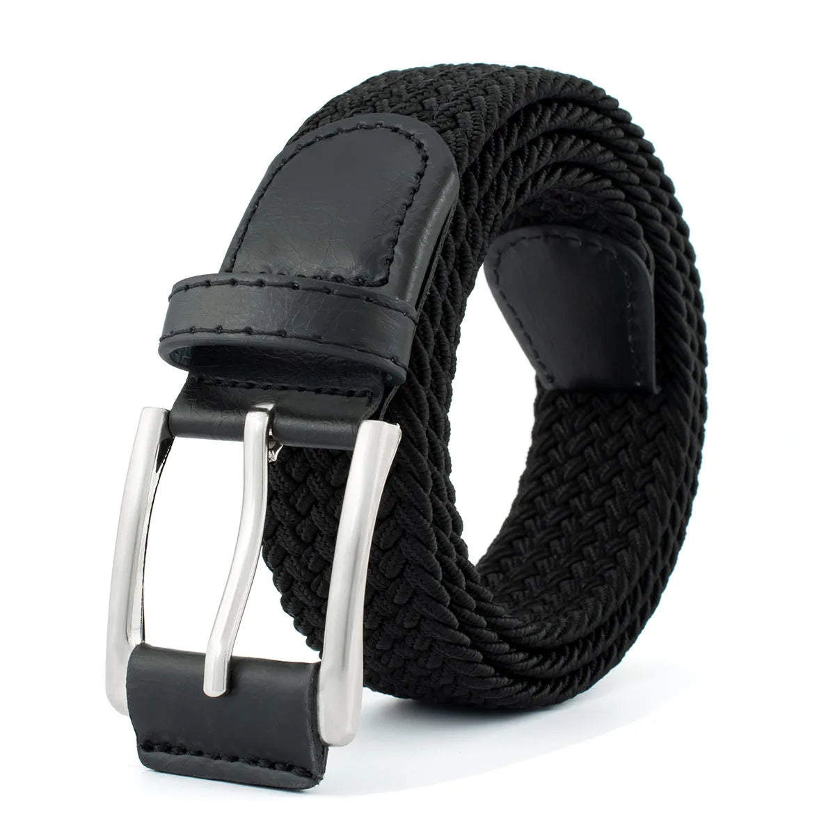 Stretch Woven Belt – Breathable Nylon Outdoor Belt with Alloy Pin Buckle for Men & Women