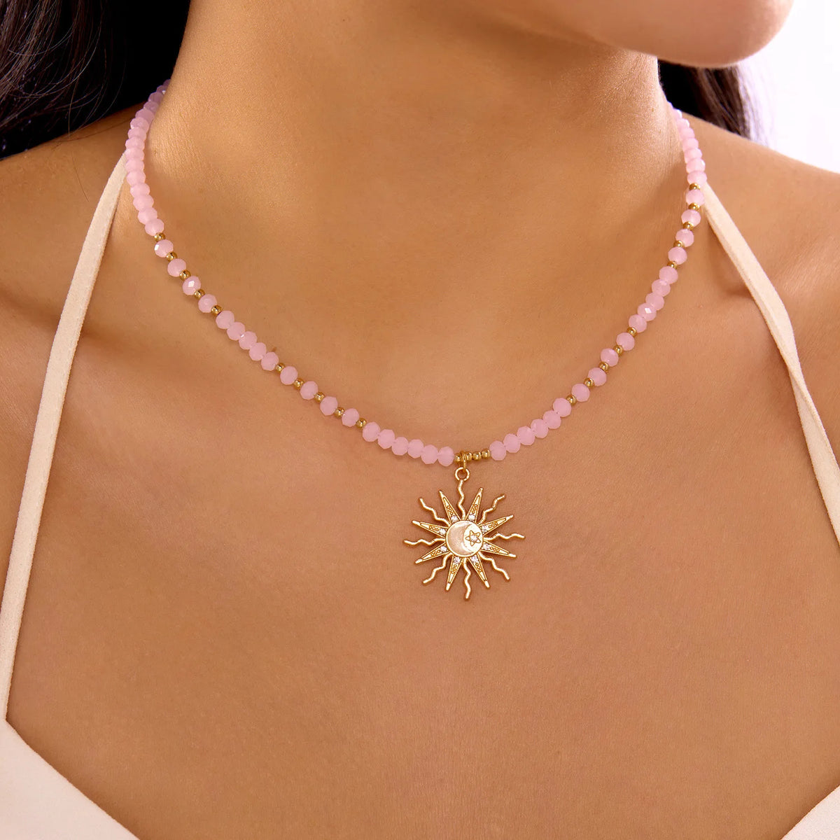 Sun Pendant Necklace