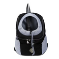 Dog Backpack Carrier — Travel Front Pack with Safety Reflector