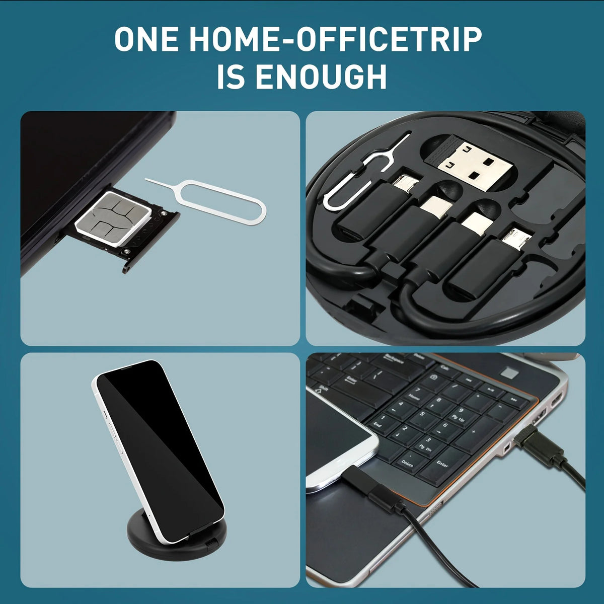 Multi USB-C Charging Cable Kit – 60W