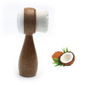 Coconut Fiber Facial Cleansing Brush – Double-Sided Exfoliator & Blackhead Remover