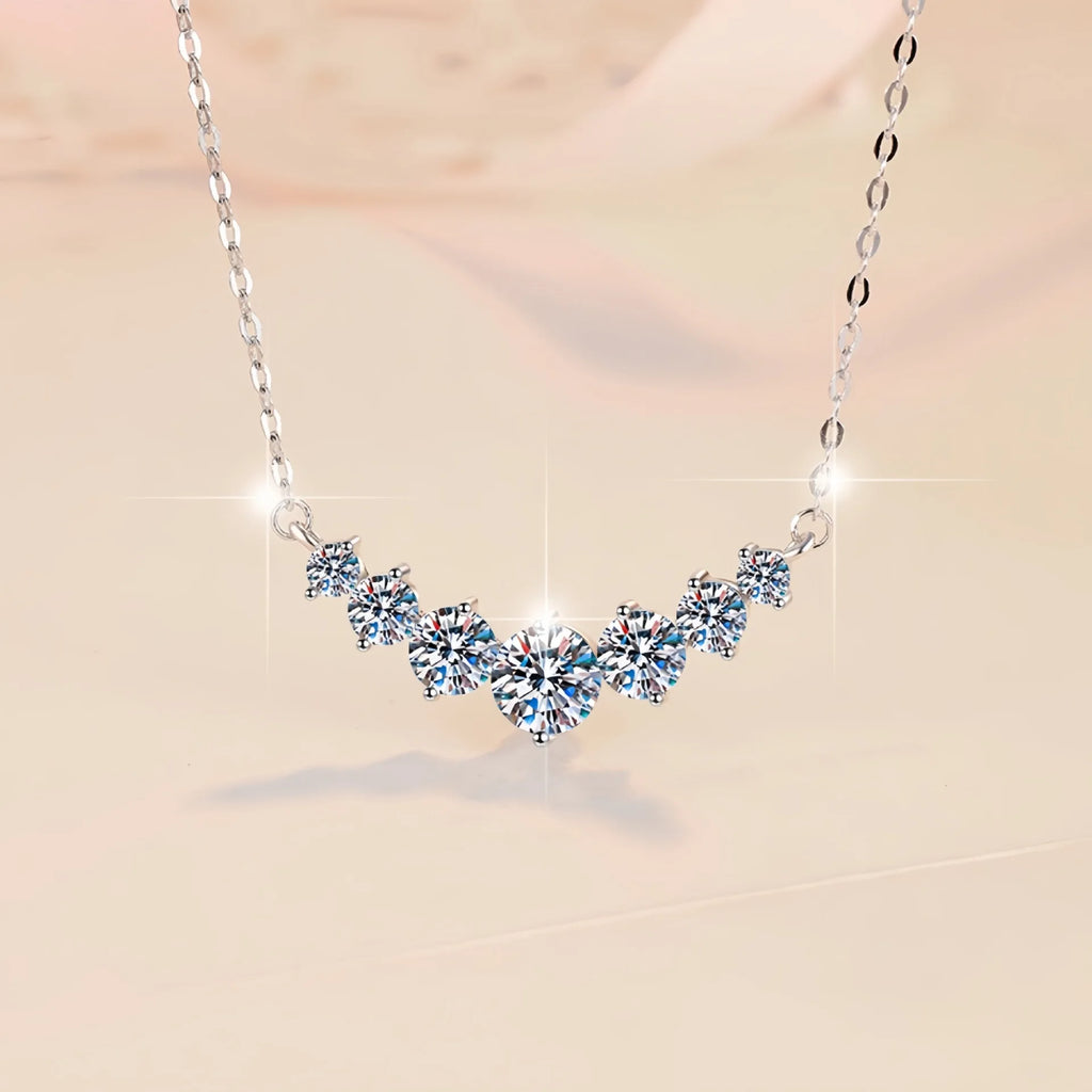 Sterling Silver Circle Pendant Necklace