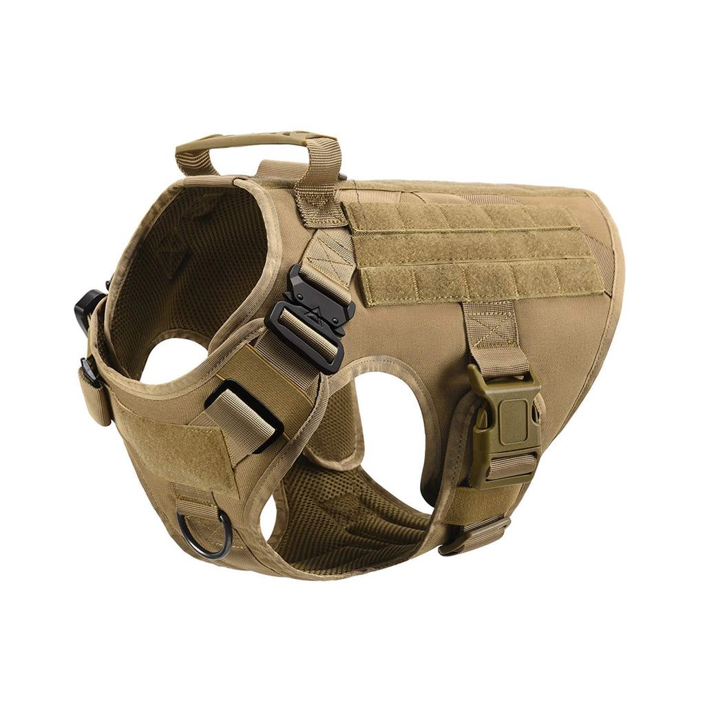 Tactical Dog Harness – Military Training Vest for Large Dogs (German Shepherd, Malinois & More)