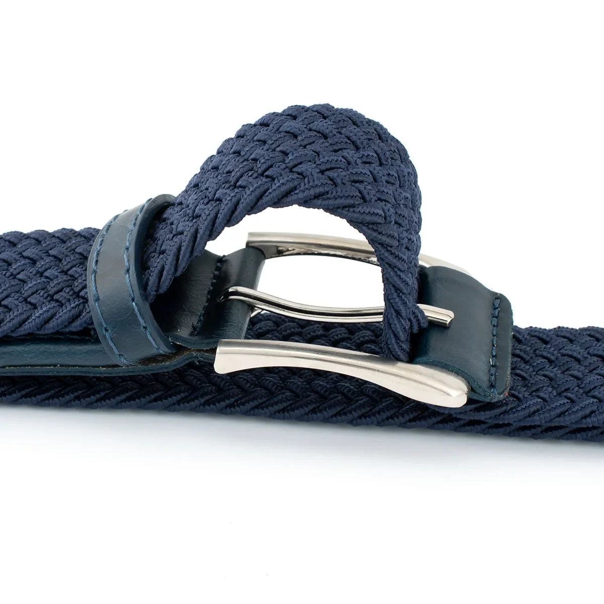Stretch Woven Belt – Breathable Nylon Outdoor Belt with Alloy Pin Buckle for Men & Women