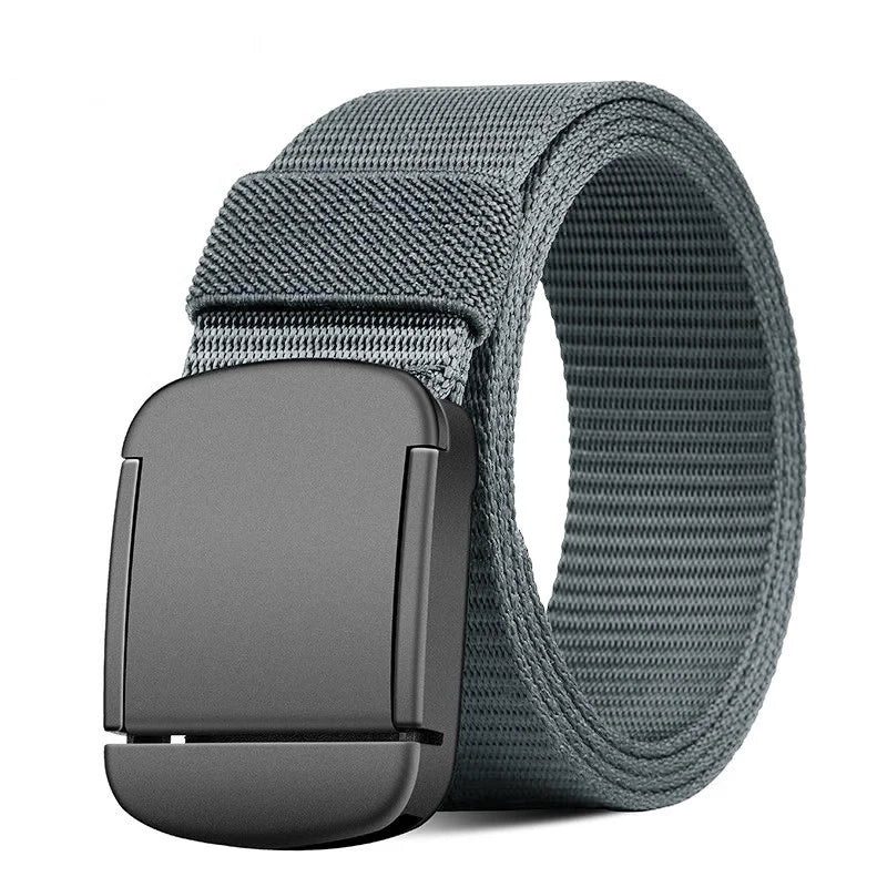 Tactical Nylon Belt with Automatic Buckle