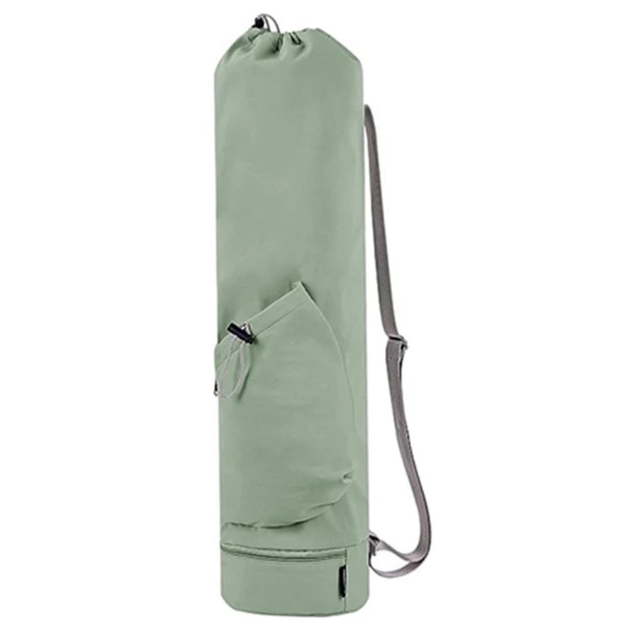 Large-Capacity Yoga Mat Storage Bag – Canvas, Adjustable Strap