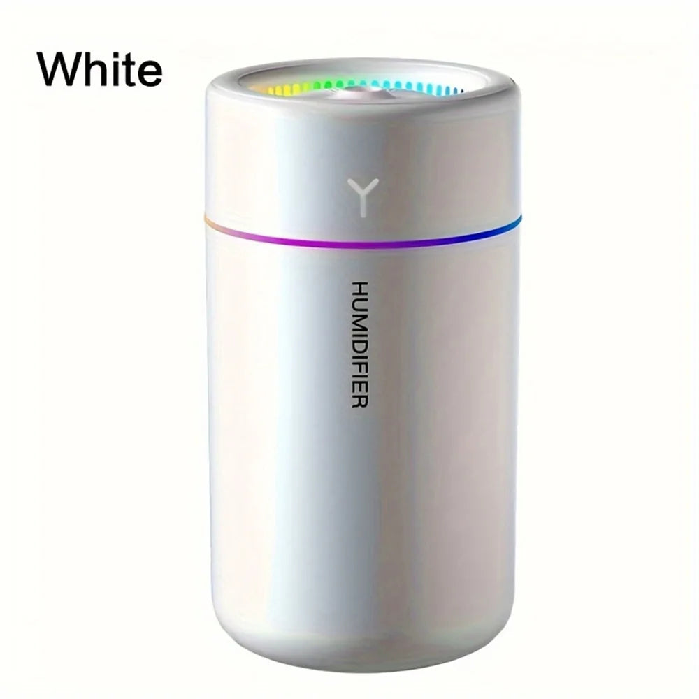 LED Aromatherapy Humidifier – USB Car Diffuser