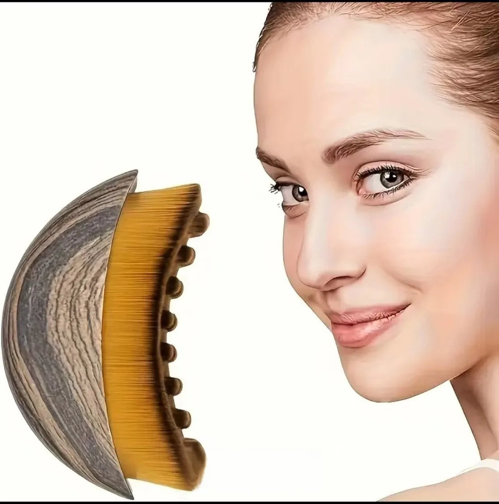 Lymphatic Drainage Contour Face Brush – Sculpting, Depuffing & Daily Skincare
