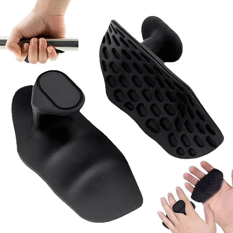 Silicone Weightlifting Grip Pads – Anti-Callus Palm Protectors, Pack of 2