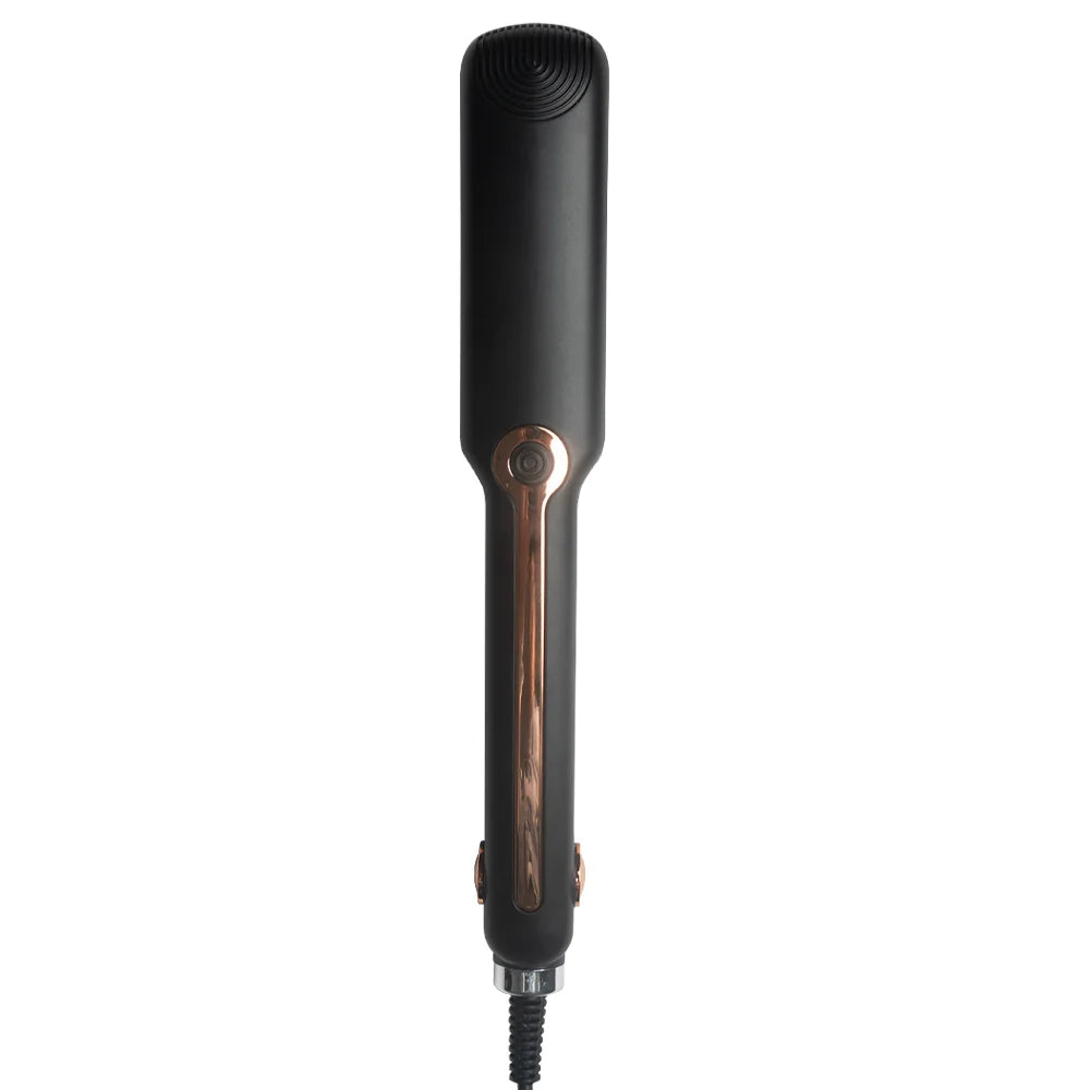 2-in-1 Hair Straightener & Curling Iron – Ceramic Plate
