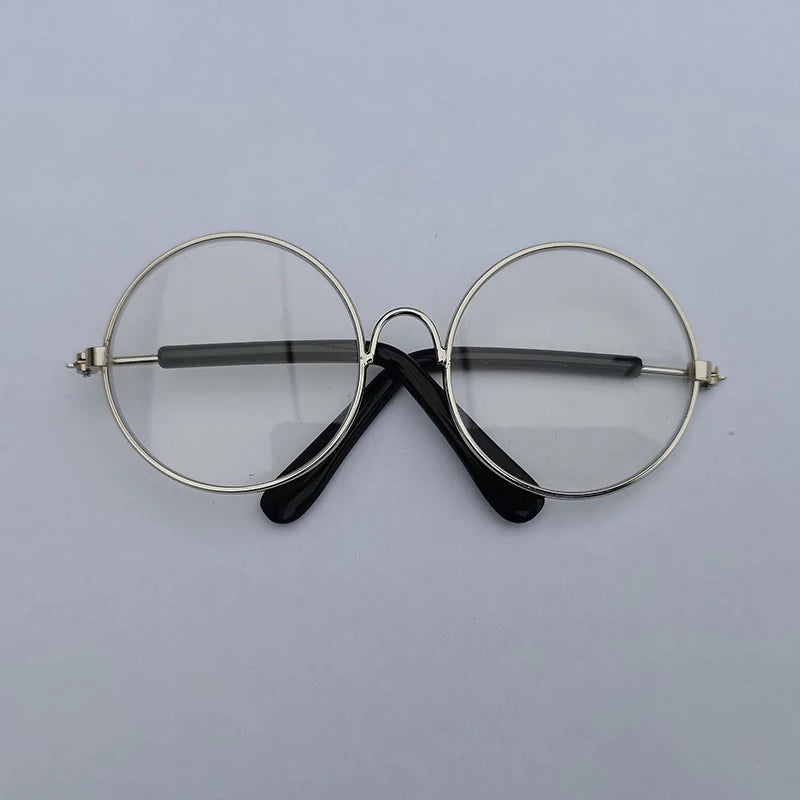Vintage Round Sunglasses for Cats & Small Dogs – Photo Props & Cosplay