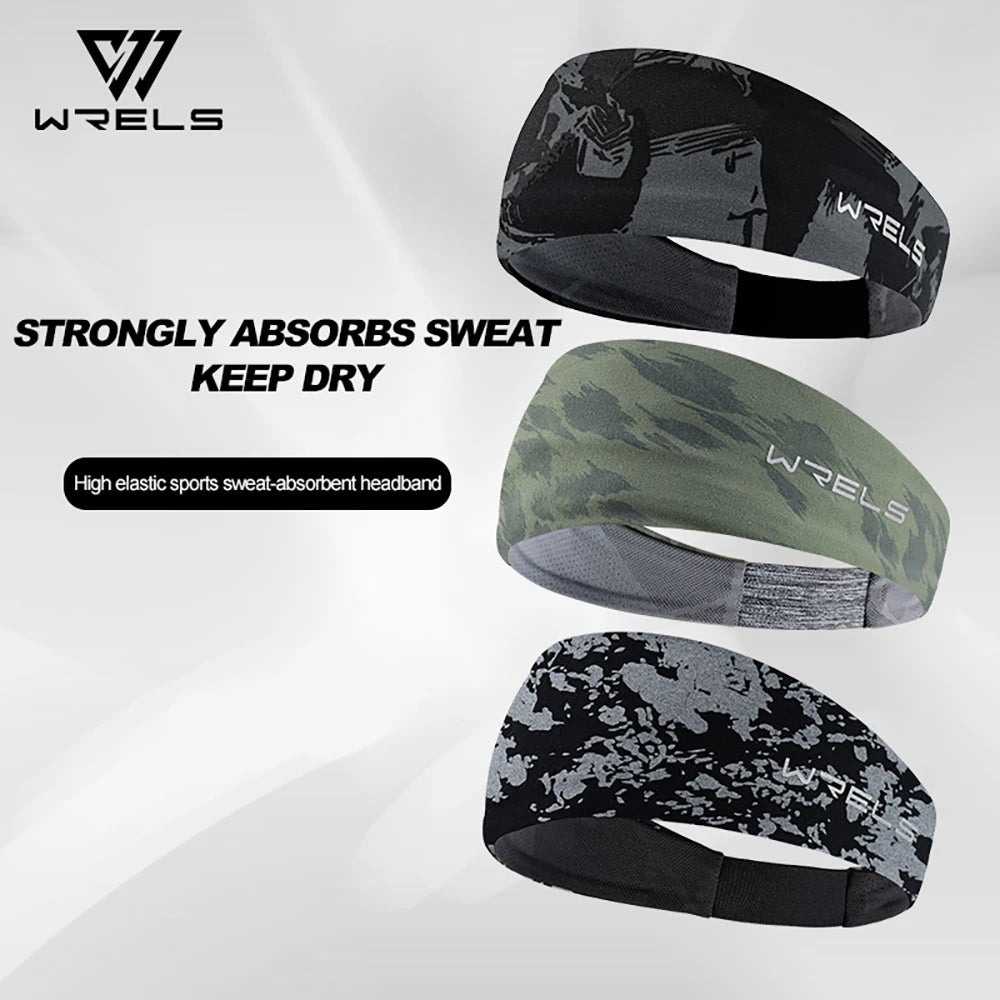 Sports Sweat-Wicking Headband – Breathable Non-Slip Hair Band for Running, Yoga, Basketball & Gym