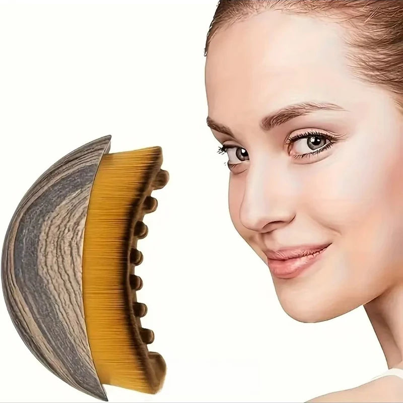 Lymphatic Drainage Contour Face Brush – Sculpting, Depuffing & Daily Skincare