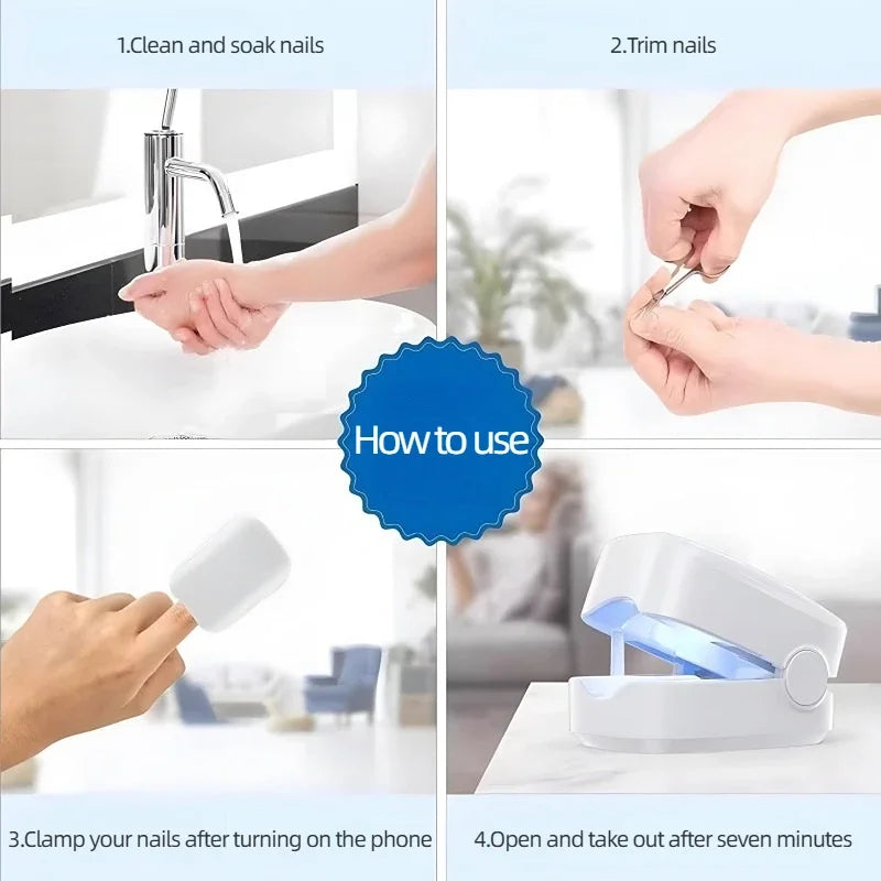 Nail UV Lamp – Hand & Foot Blue Light Treatment with Essential Oil
