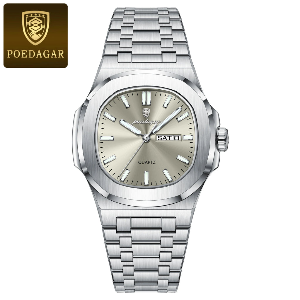 Men's Luxury Square Chronograph Watch