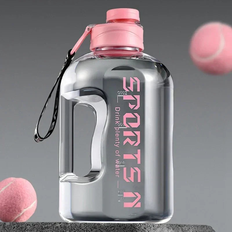 Large Capacity Sports Water Bottle – BPA-Free Tritan, 1.7L / 2.7L, for Gym, Cycling & Camping