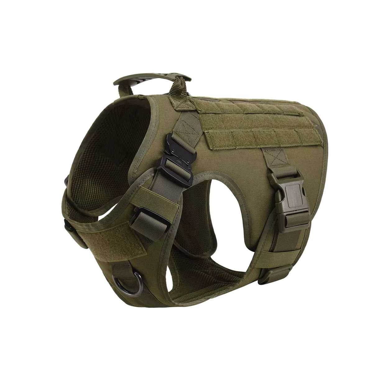 Tactical Dog Harness – Military Training Vest for Large Dogs (German Shepherd, Malinois & More)