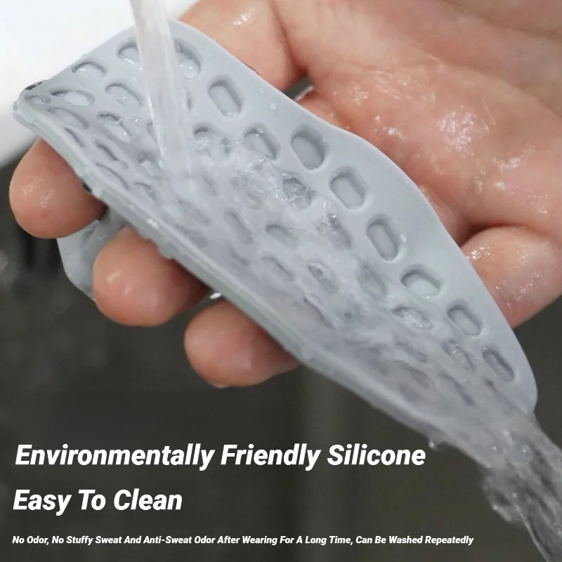 Silicone Weightlifting Grip Pads – Anti-Callus Palm Protectors, Pack of 2